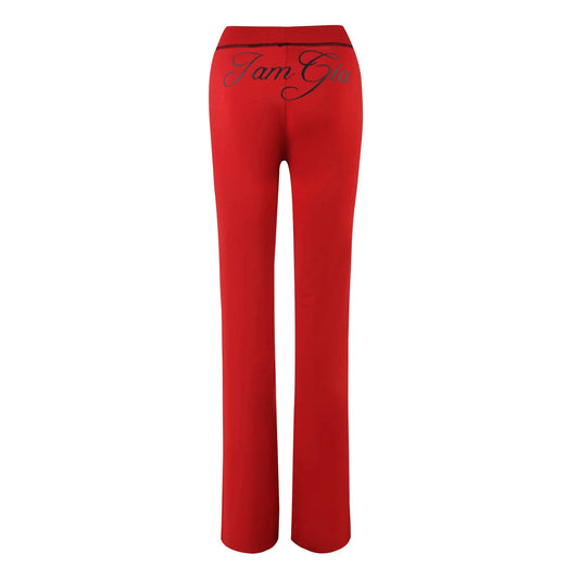 Ｉ. ＡＭ. ＧＩＡ BLARE TRACKPANTS RED