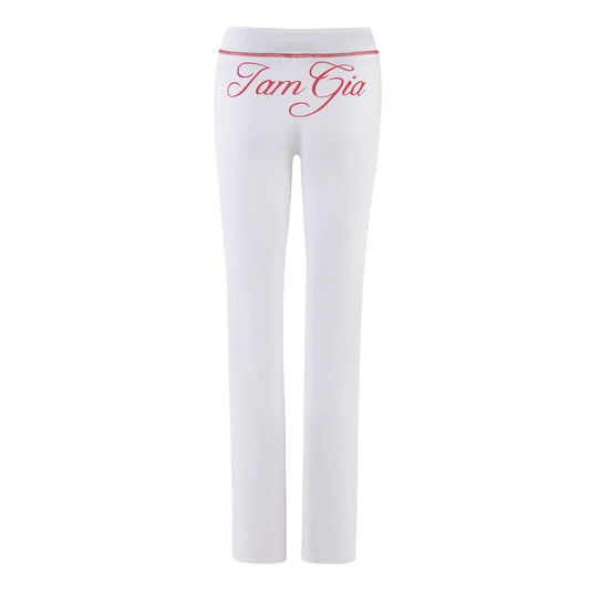 Ｉ. ＡＭ. ＧＩＡ BLARE TRACKPANTS WHITE