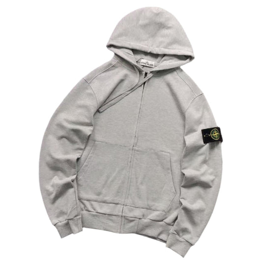 ＳＴＮＥ ＩＳＬＮＤ ZIP HOODIE GREY